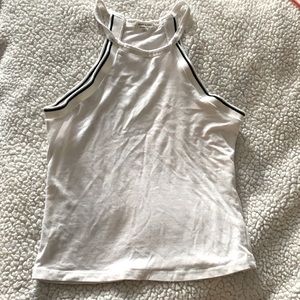 Fashion nova white top, super sexy and casual!